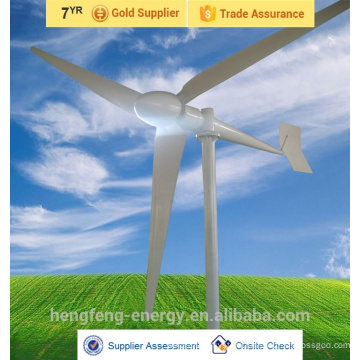 China cheap price and high efficiency of rooftop wind turbine